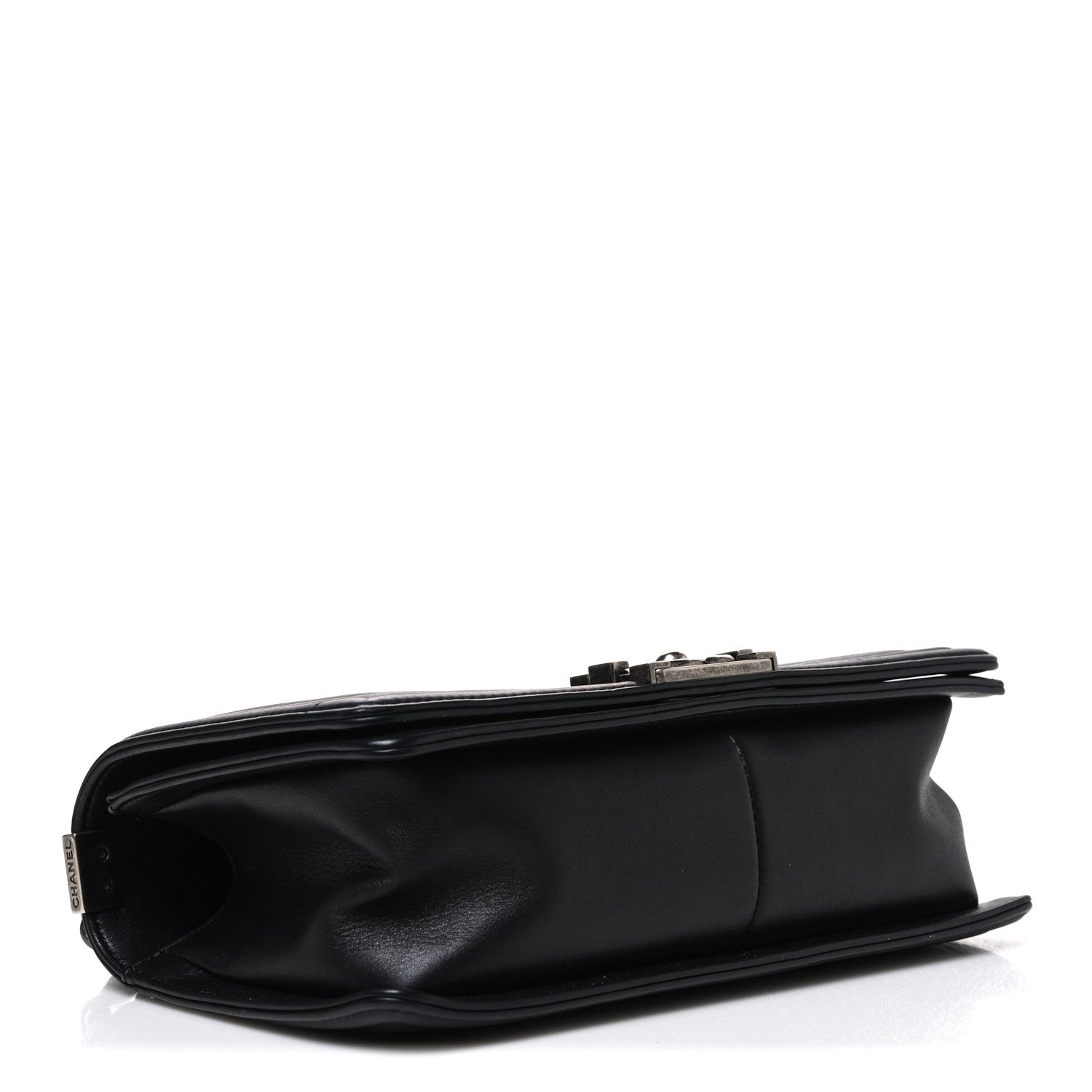 Chanel Lambskin Quilted Medium Boy Flap Black 3 of 9