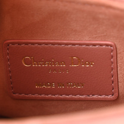 Christian Dior Velvet Crystal Mini Saddle Bag Pink 6 of 10