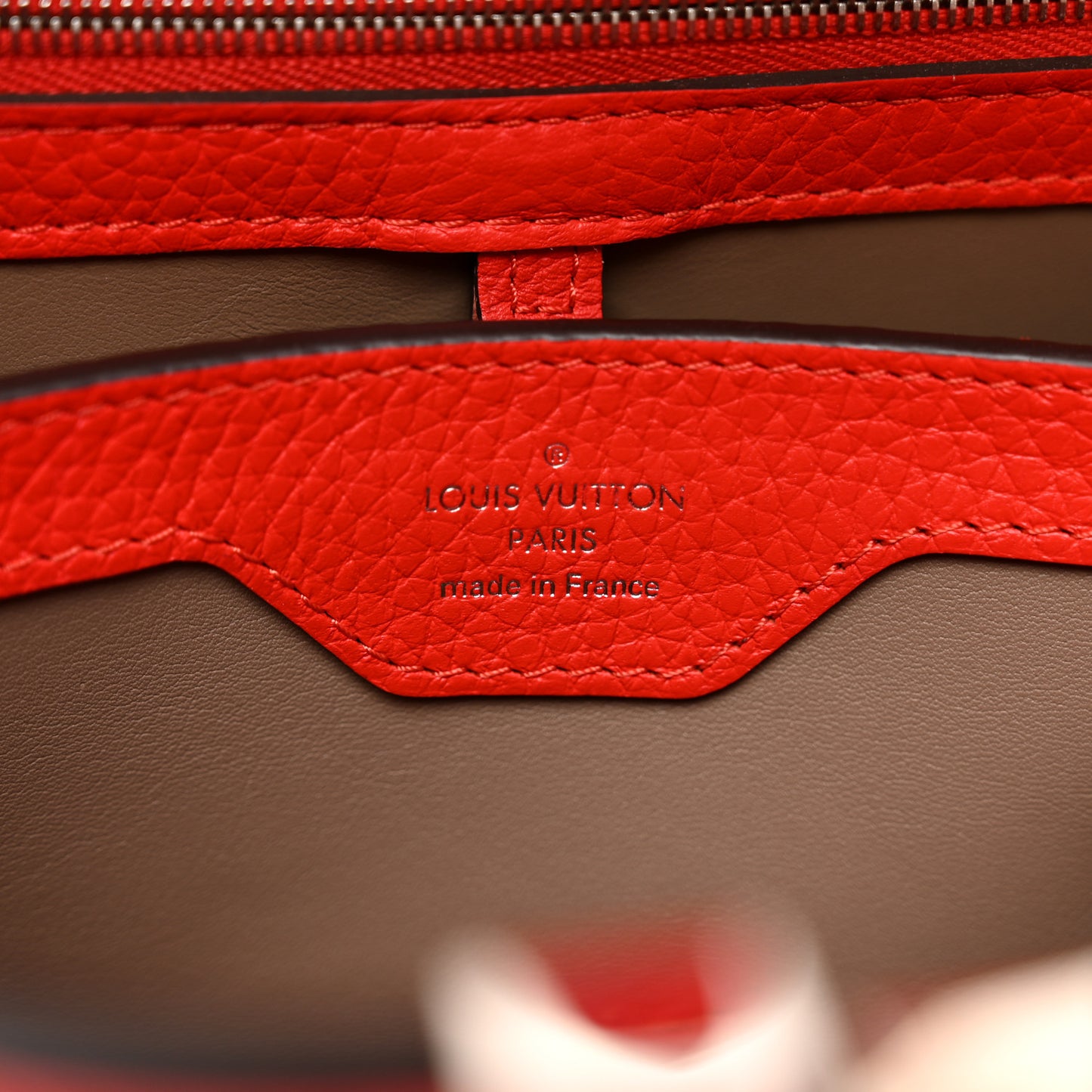 Taurillon Capucines BB Rubis