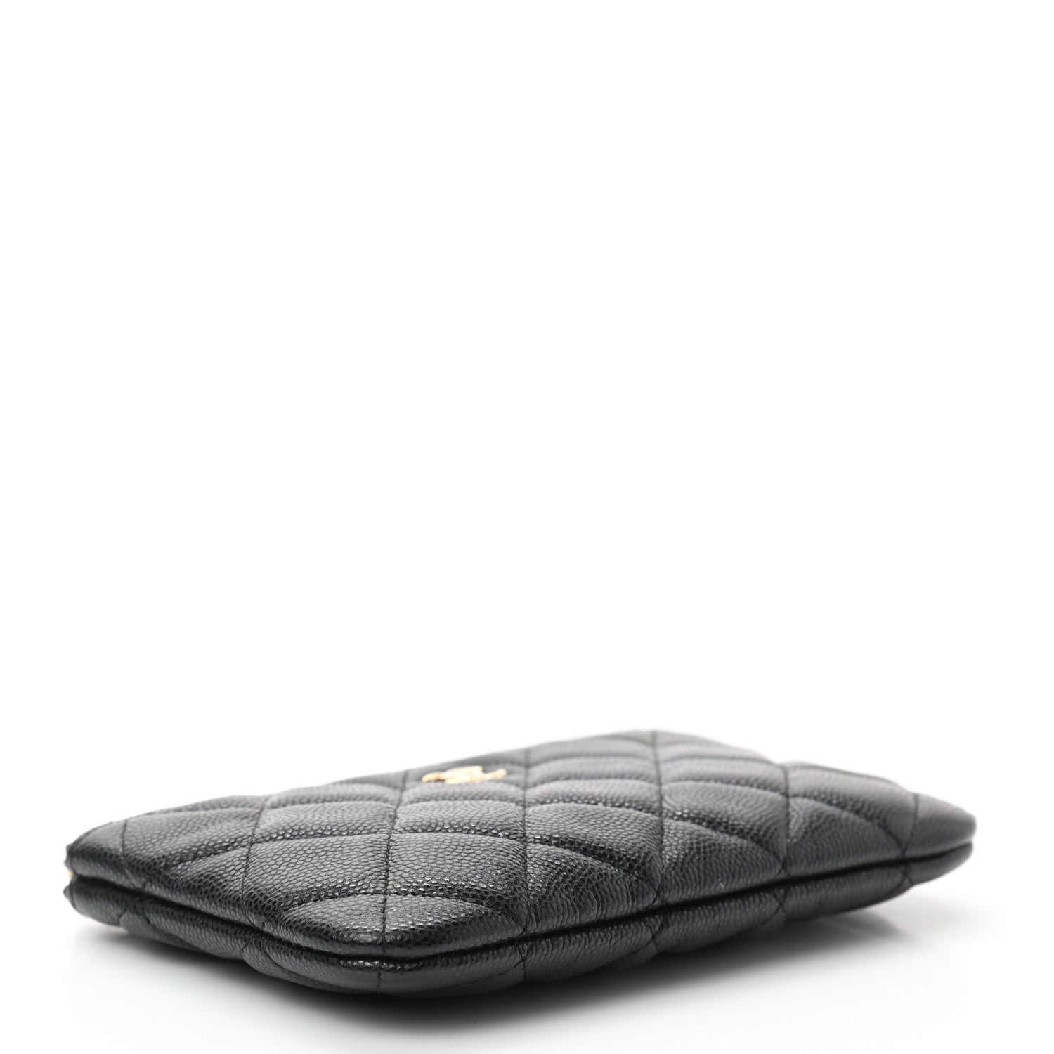 Chanel Caviar Quilted Small Cosmetic Case Black 4 of 7