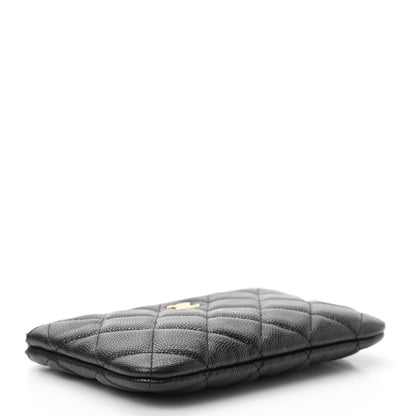 Chanel Caviar Quilted Small Cosmetic Case Black 4 of 7
