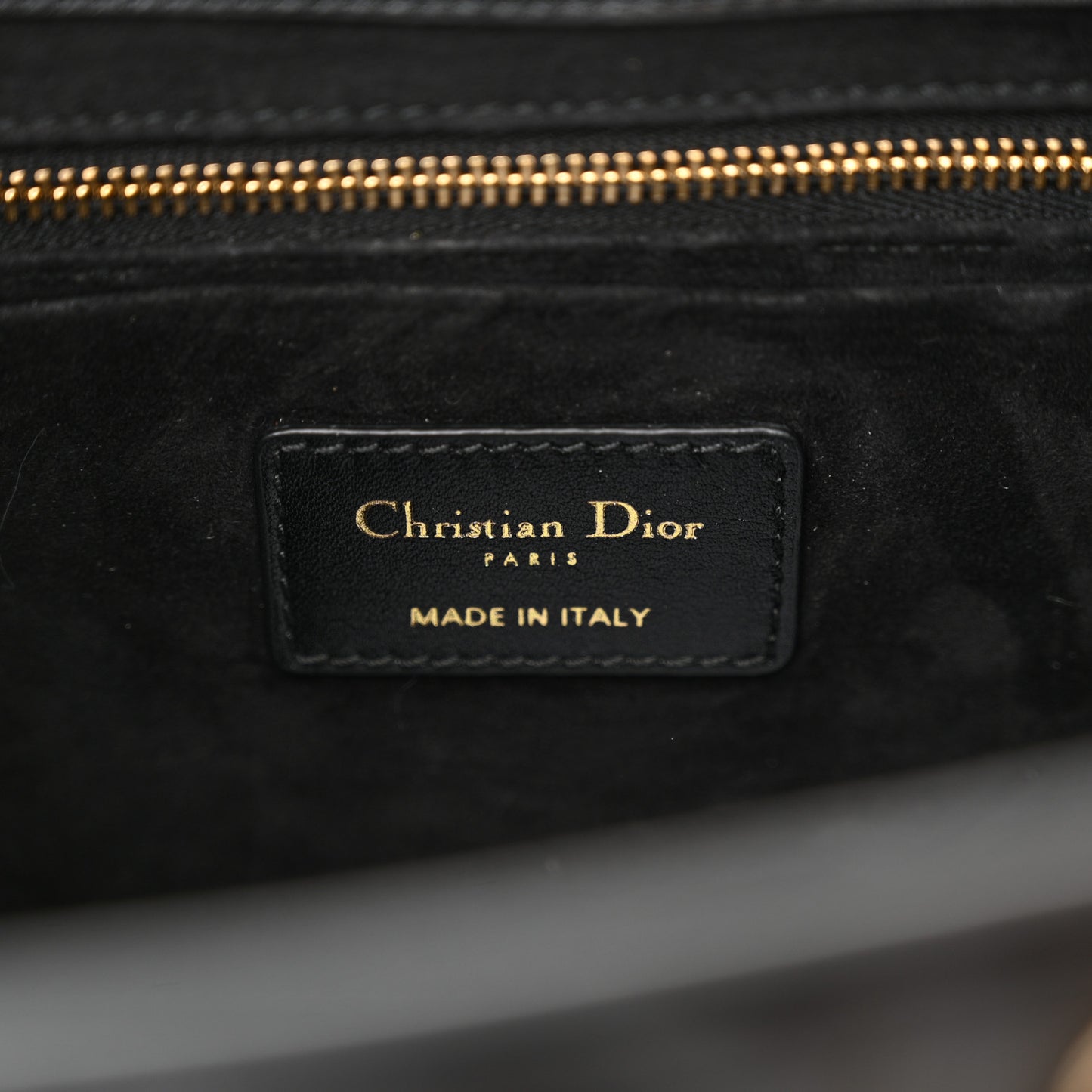 Calfskin Cannage Small The Lady 95.22 Black