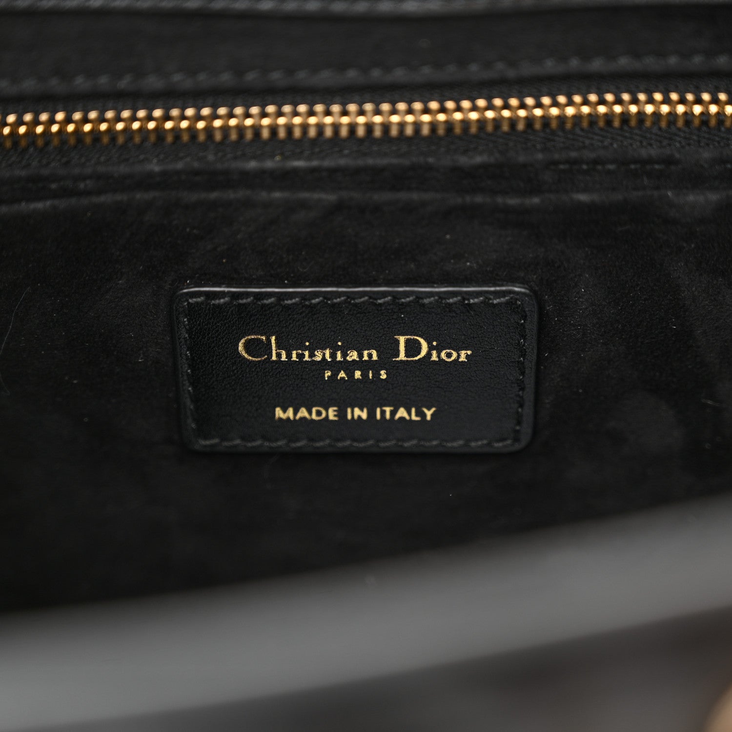 Christian Dior Calfskin Cannage Small The Lady 95.22 Black 6 of 14