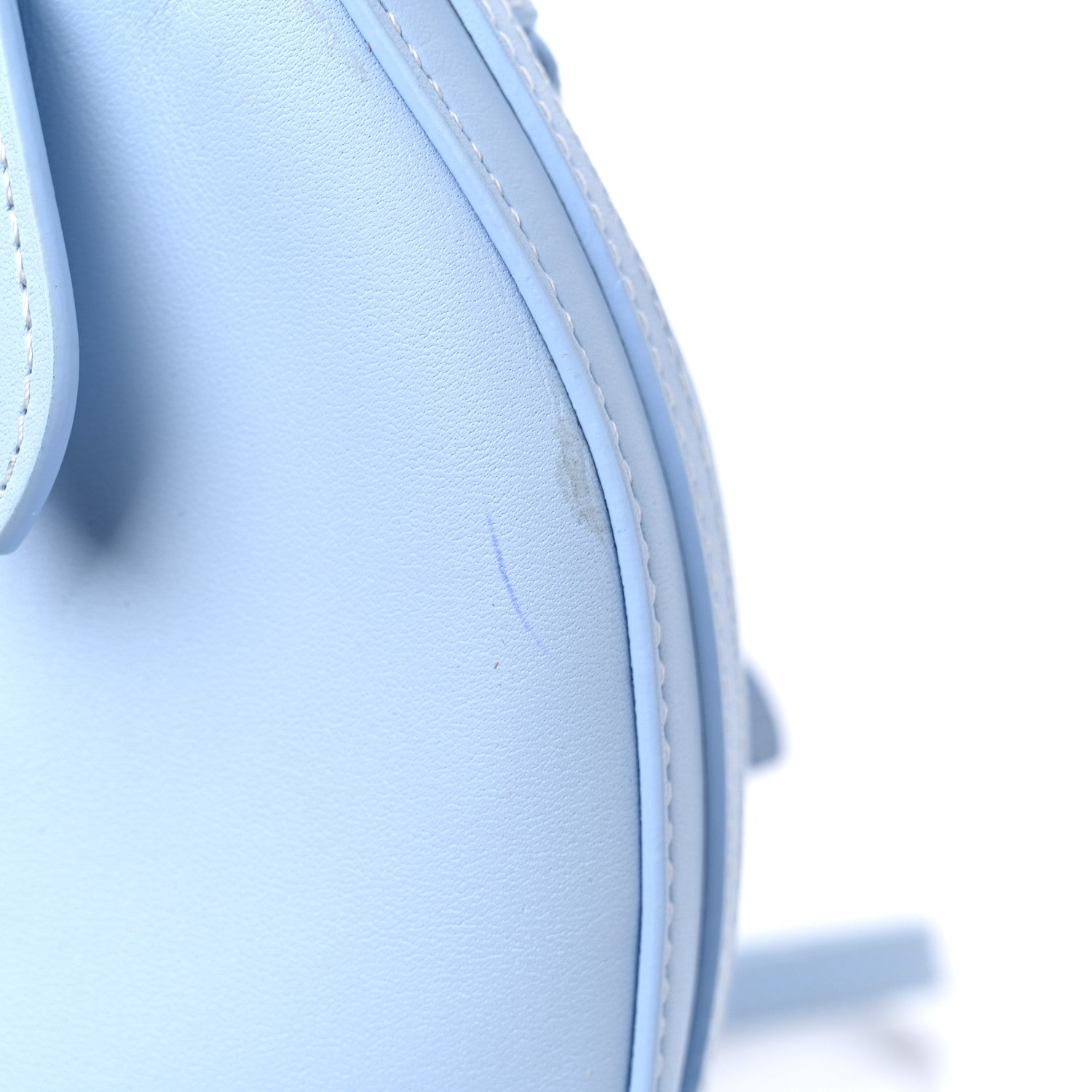 Burberry Smooth Calfskin Mini Double Olympia Pale Blue 10 of 10