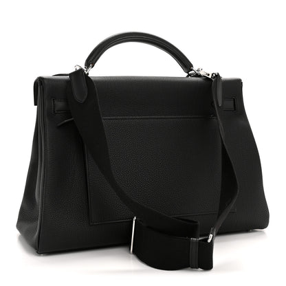 Hermes Togo Maxi Kelly Retourne 42 Black 3 of 11