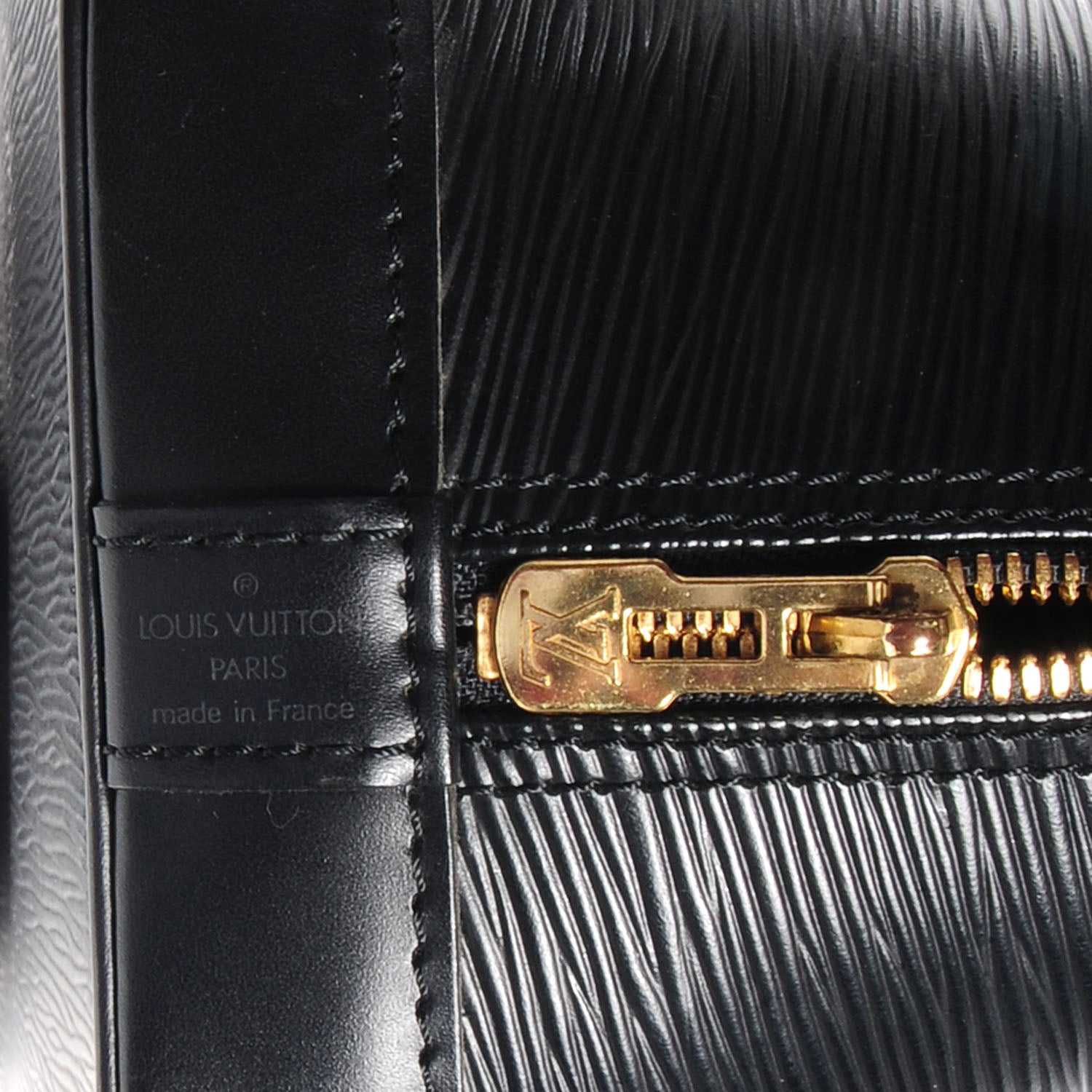 Louis Vuitton Epi Alma PM Black 7 of 7