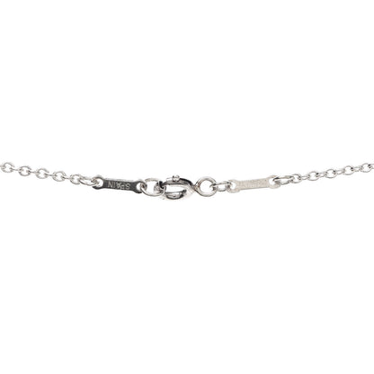 Tiffany Sterling Silver 22mm Elsa Peretti Open Heart Pendant Necklace 6 of 6