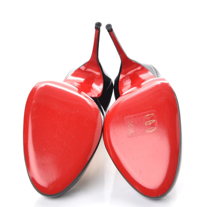 Christian Louboutin Patent Dorissima 100 Pumps 36 Black 5 of 7