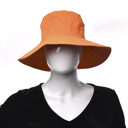 Hermes Polyester Nylon Bucket Hat 56 Orange 2 of 7