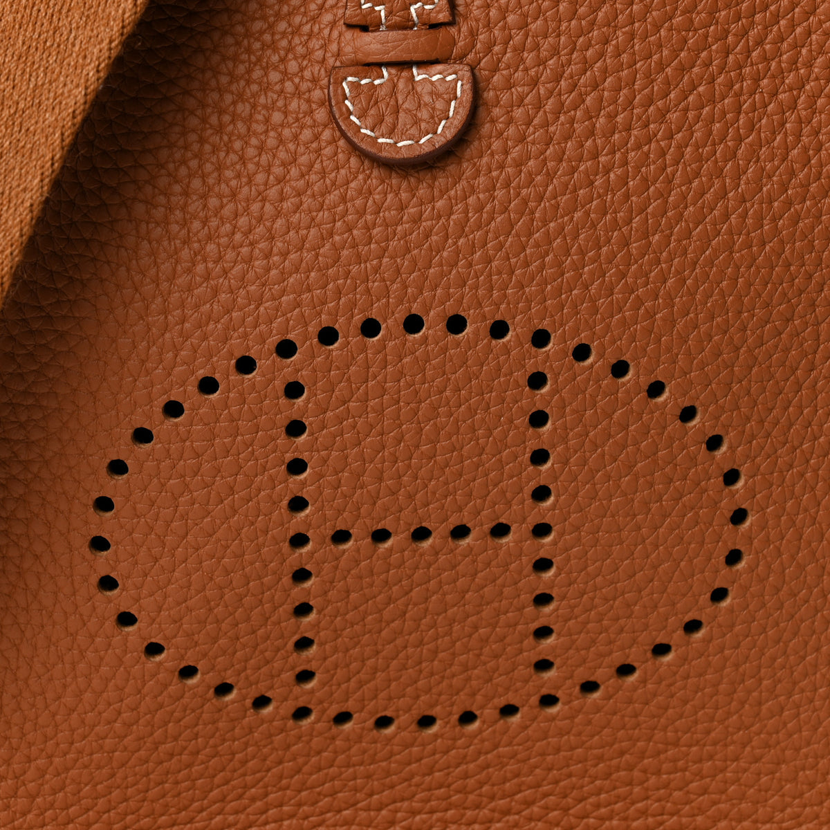 Hermes Taurillon Clemence Evelyne TPM Gold 8 of 10