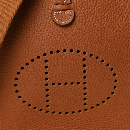 Hermes Taurillon Clemence Evelyne TPM Gold 8 of 10