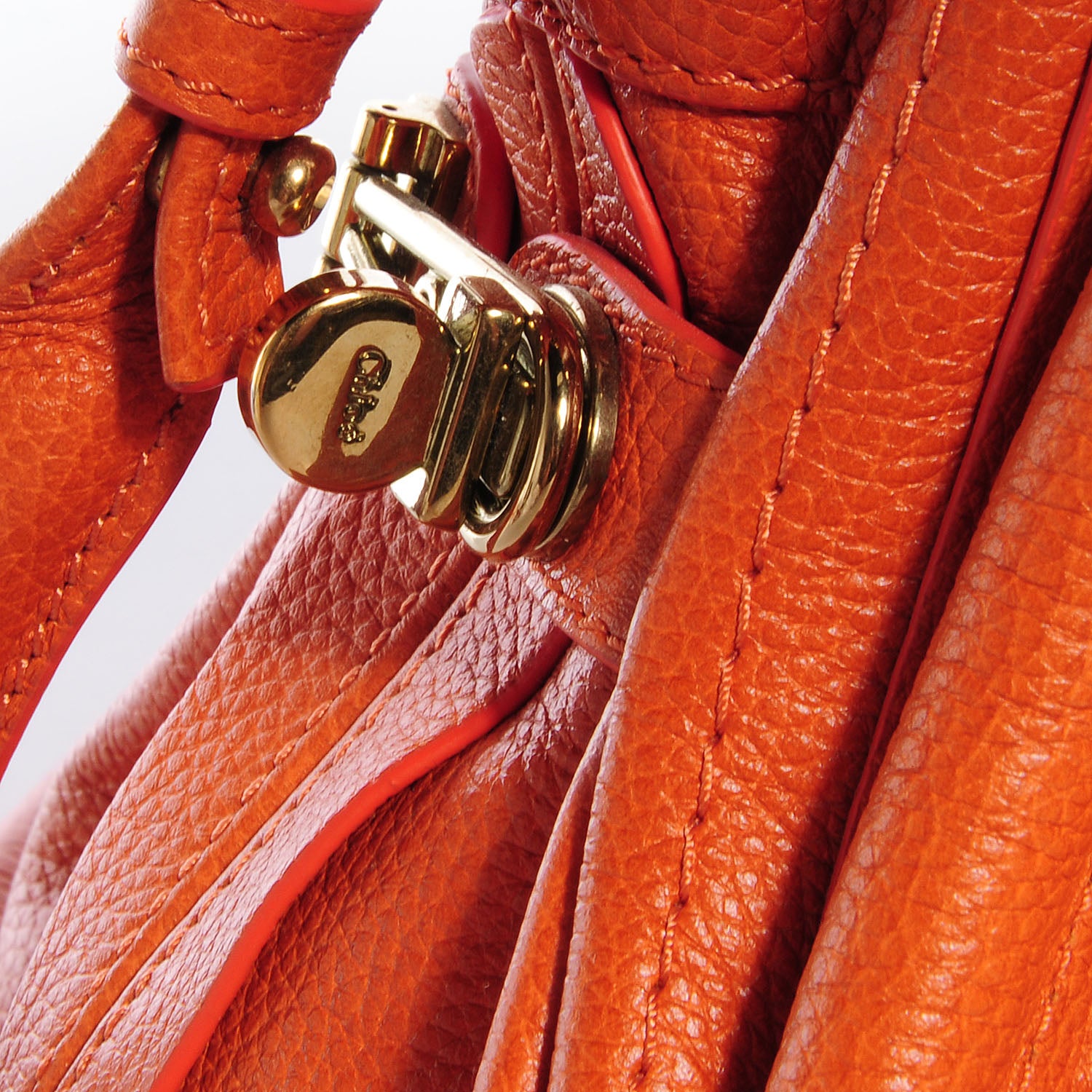 Chloe Calfskin Medium Paraty Indian Summer 6 of 14