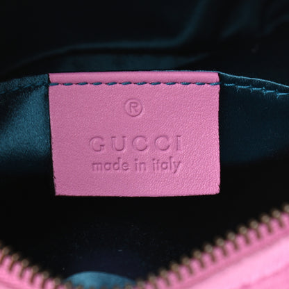 Gucci Velvet Matelasse Marquise Crystals Mini GG Marmont Chain Shoulder Bag Malva 6 of 11