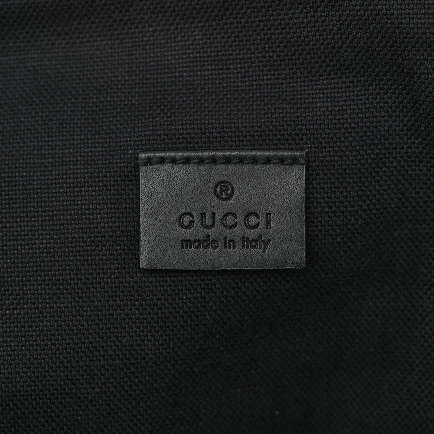 Gucci GG Supreme Monogram Web Belt Bag Black Grey 6 of 12
