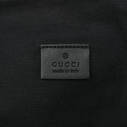 Gucci GG Supreme Monogram Web Belt Bag Black Grey 6 of 12