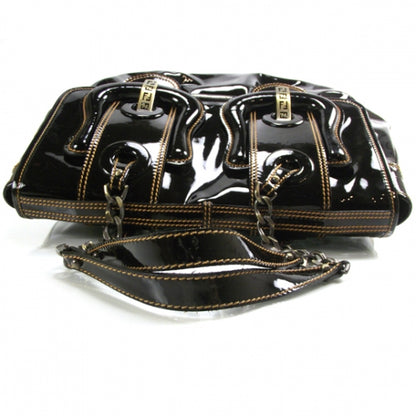 Fendi Patent Large B Bag Black 6 of 12