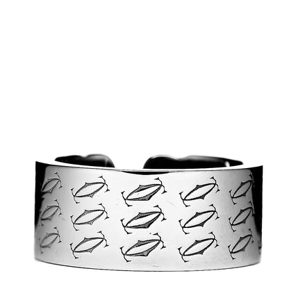 Cartier 18K White Gold Diamond C De Christmas Ring 47 4 2 of 3