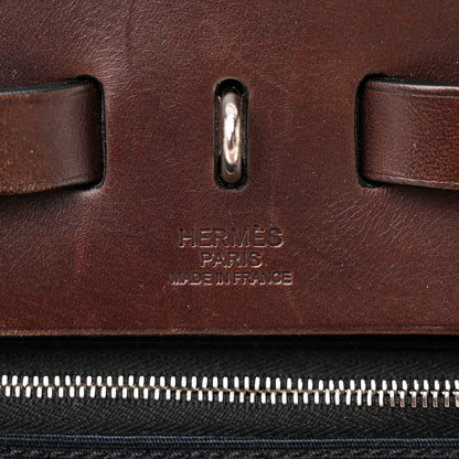 Hermes Toile Vache Hunter Herbag Zip 39 MM Black Ebene 6 of 15