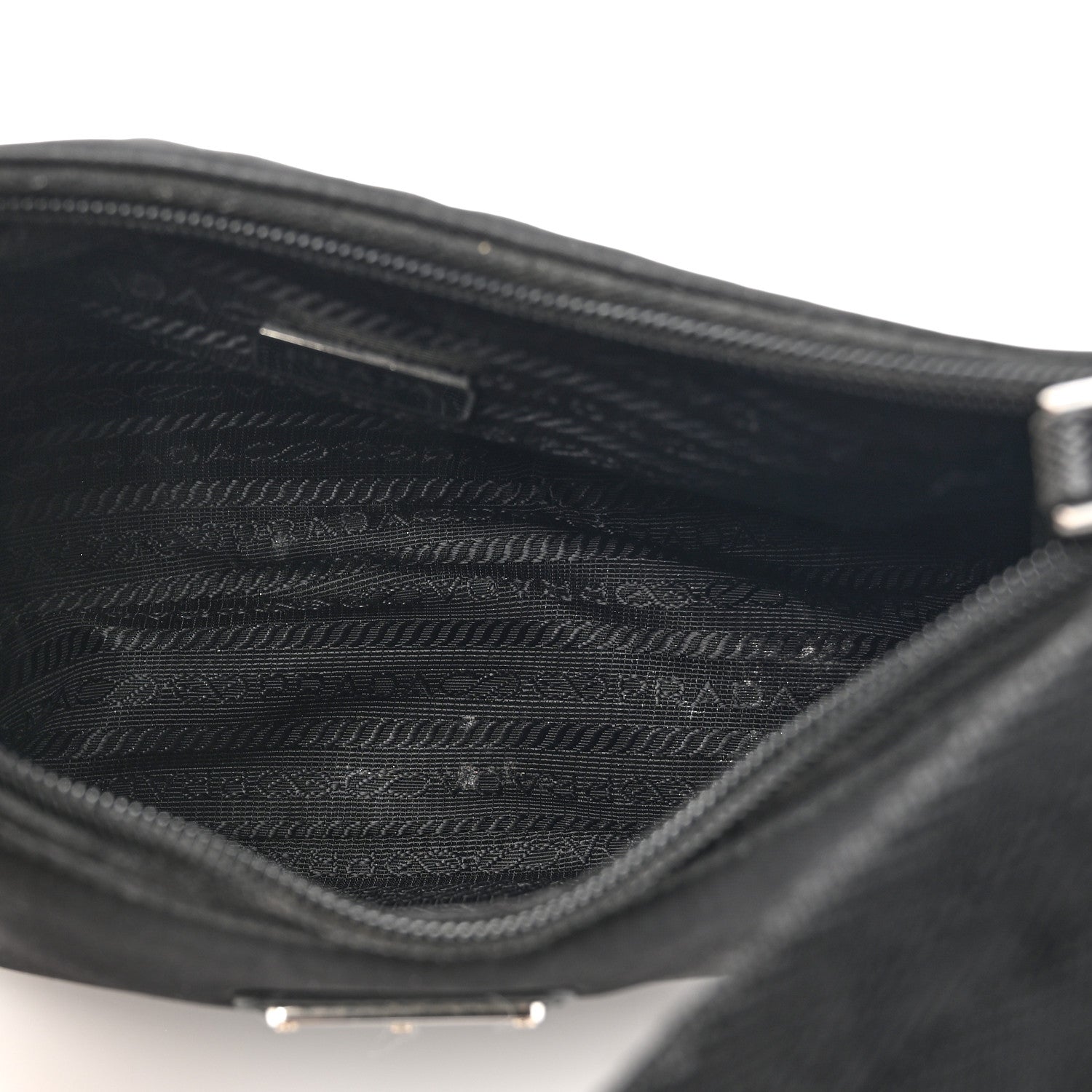 Prada Tessuto Nylon Mini Re-Edition 2000 Bag Black 5 of 9