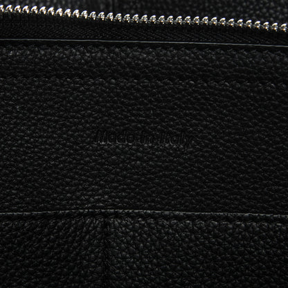 Celine Baby Grained Calfskin Medium Tri-Fold Bag Black 7 of 7