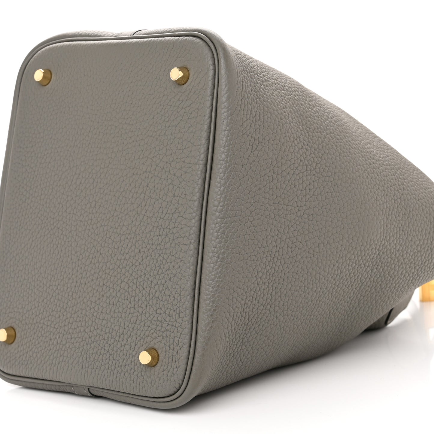 Taurillon Clemence Picotin Lock 22 MM Gris Meyer