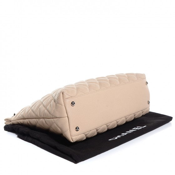 Chanel Caviar Easy Zip Tote Beige Clair 11 of 14