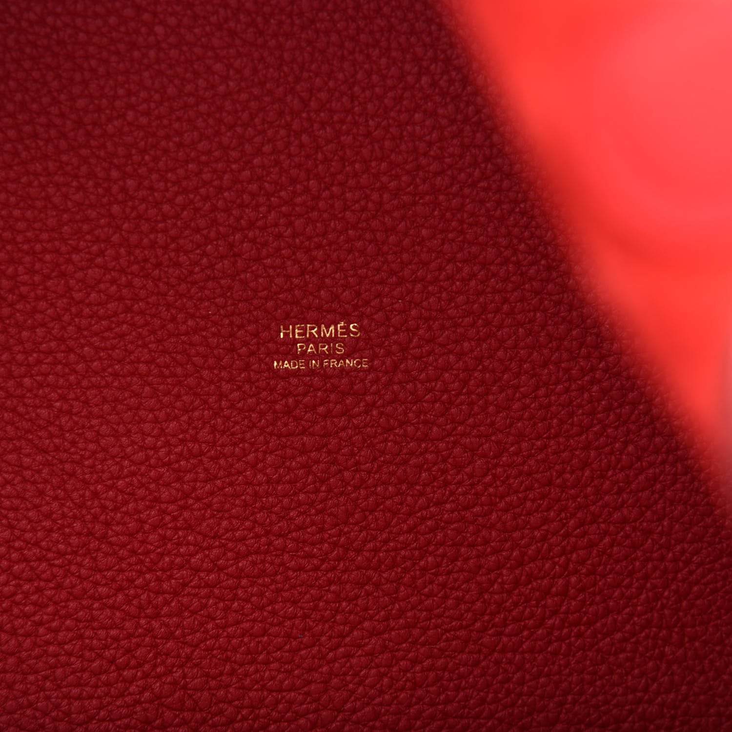 Hermes Taurillon Clemence Picotin Lock 22 MM Rouge De Coeur 6 of 9
