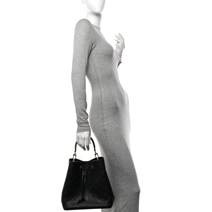 Louis Vuitton Empreinte Neonoe MM Black 2 of 10