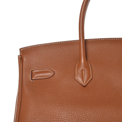 Hermes Togo Birkin 35 Gold 28 of 34