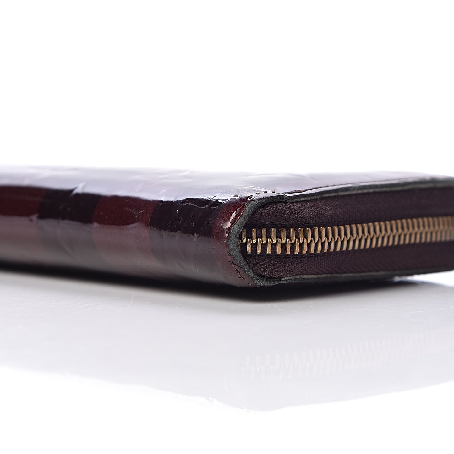 Vernis Rayures Zippy Wallet Amarante