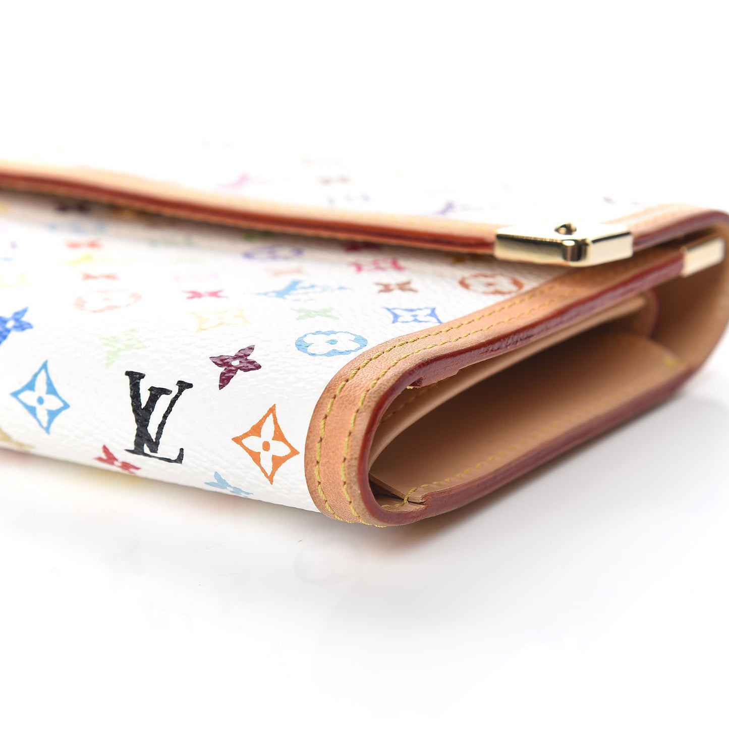 Monogram Multicolor Porte Tresor International Wallet White