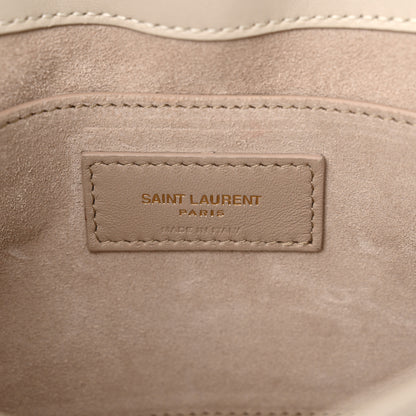 Saint Laurent Lambskin Quilted Le 57 Diamond Shoulder Bag Crema Soft 6 of 12
