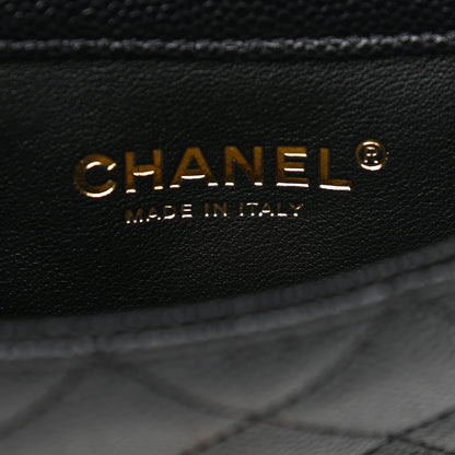 Chanel Shiny Caviar Pick Me Up Flap Belt Bag Black 7 of 12