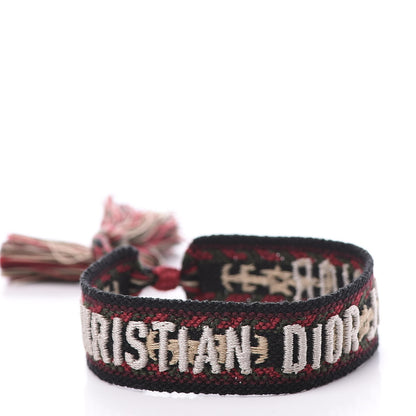 Christian Dior Woven Cotton J'Adior Friendship Bracelet Set Multicolor 4 of 8
