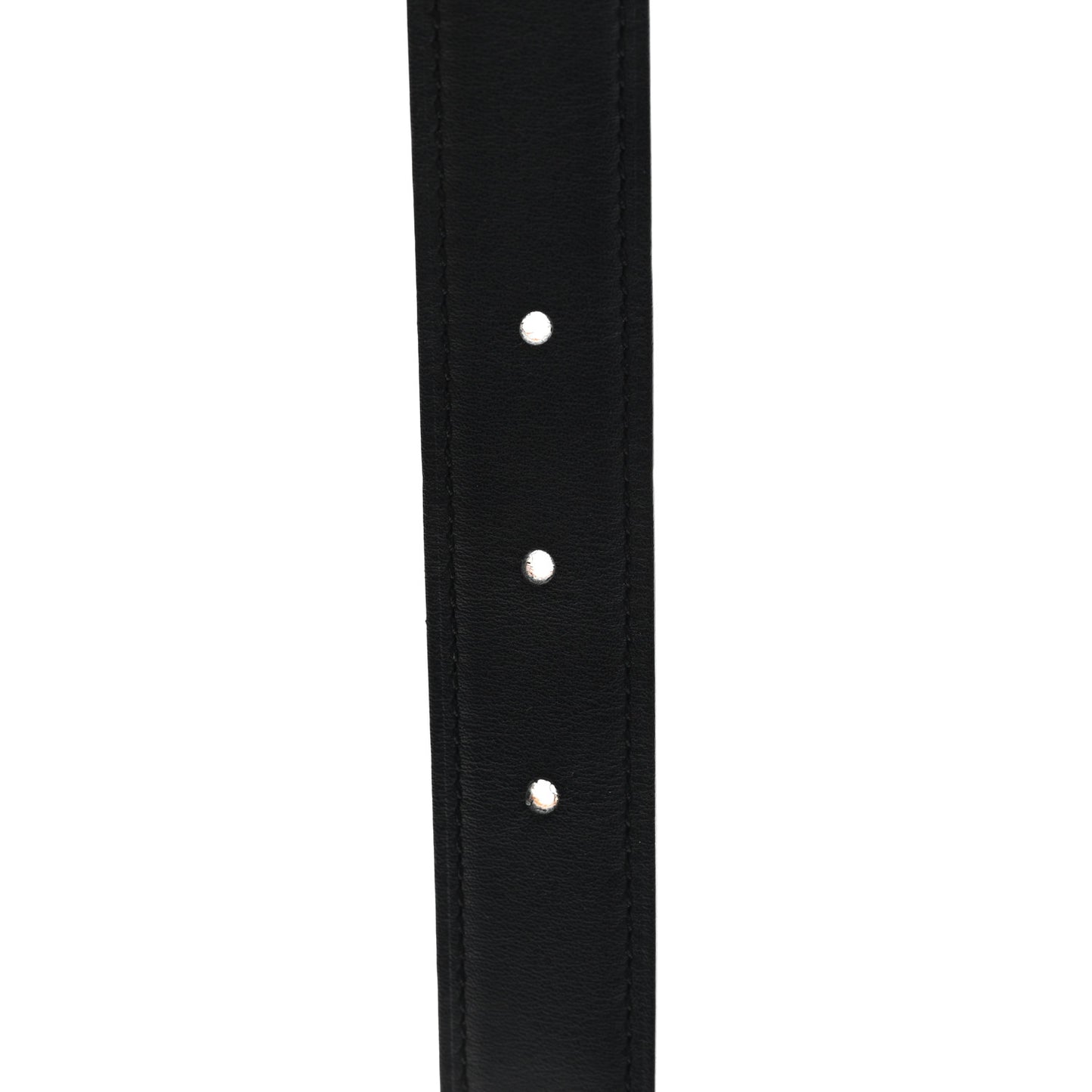 Swift Epsom 24mm Mini H Belt 75 30 Black Gold