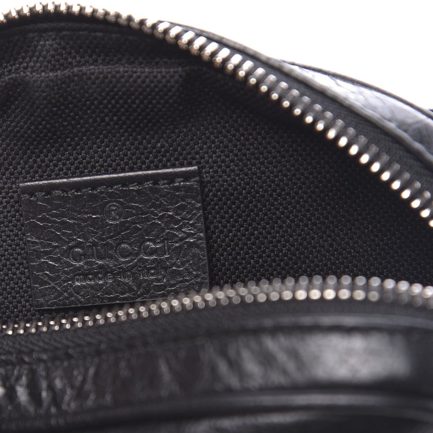 Fluffy Calfskin Mini Morpheus Belt Bag 90 36 Black