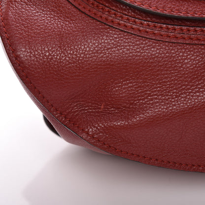 Chloe Calfskin Large Marcie Hobo Garnet 10 of 12