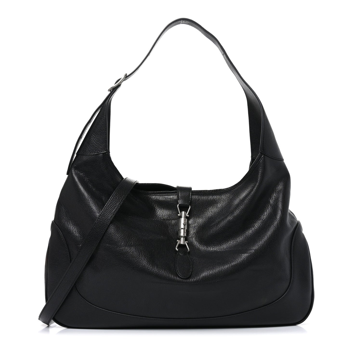 Calfskin Large Jackie 1961 Shoulder Bag Black