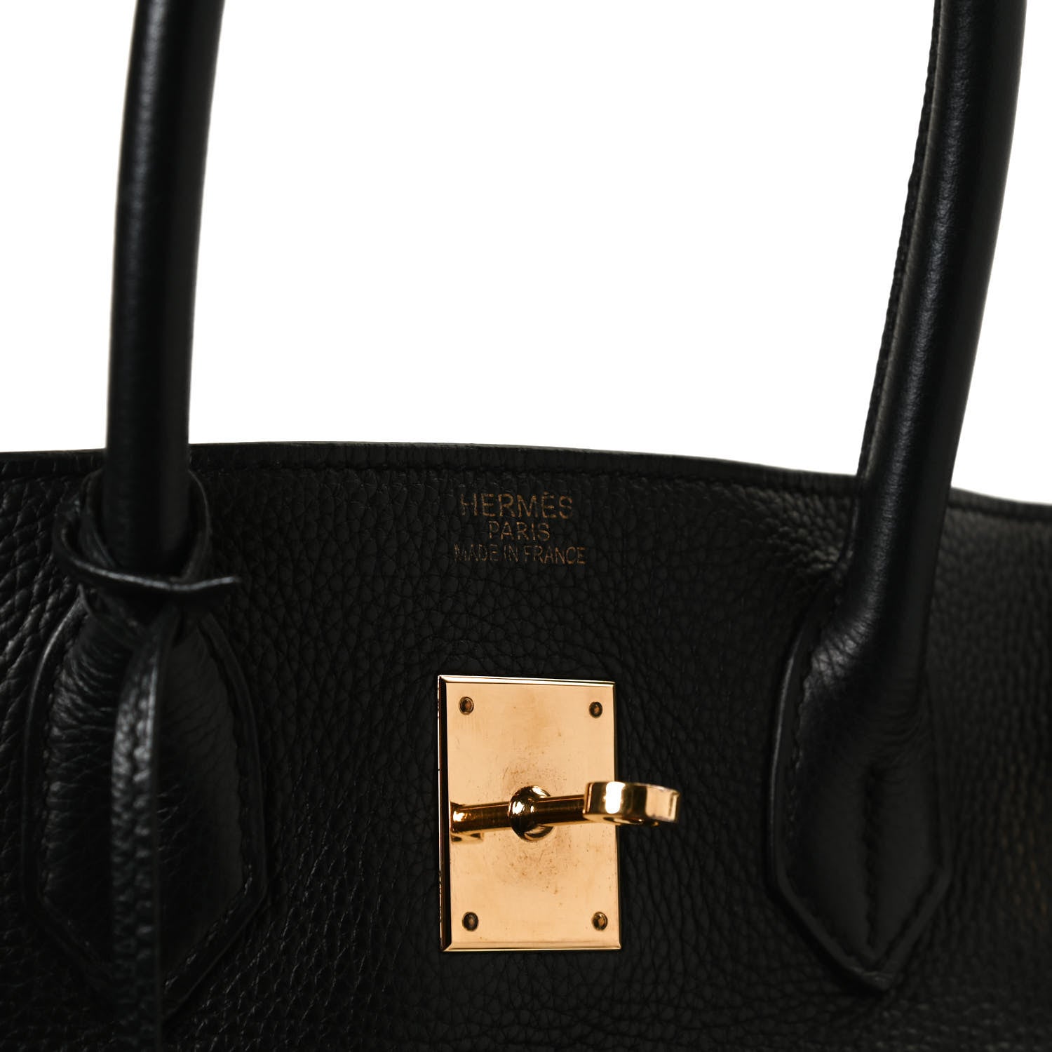 Hermes Taurillon Clemence Birkin 35 Black 6 of 12