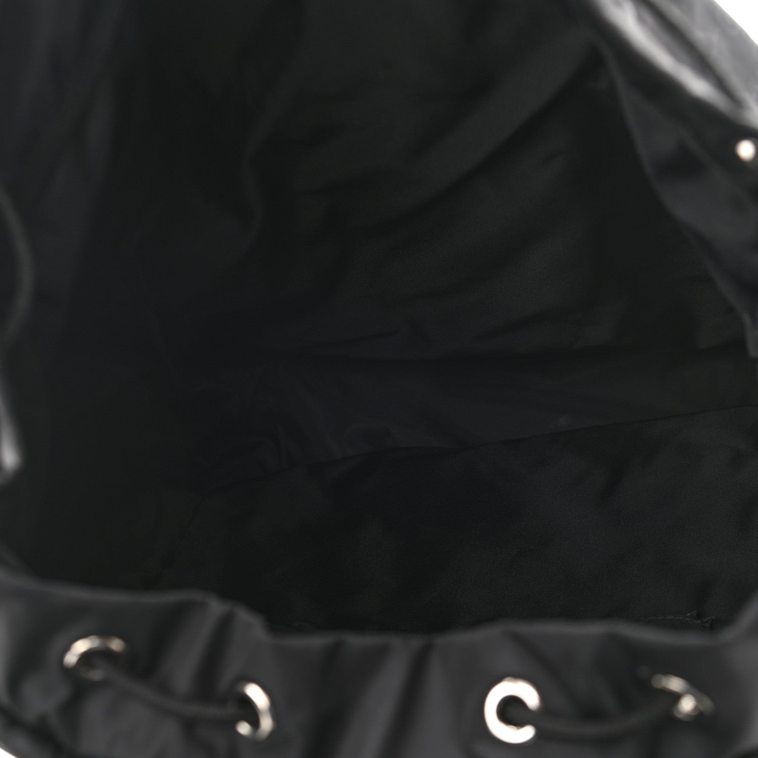 Gucci Nylon Monogram Medium Light Double Buckle Backpack Black 7 of 13