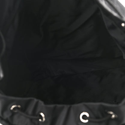 Gucci Nylon Monogram Medium Light Double Buckle Backpack Black 7 of 13