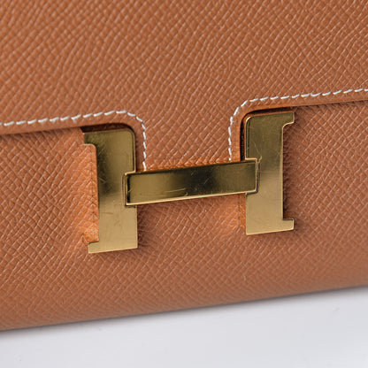 Hermes Epsom Constance Short Wallet Gold 8 of 9
