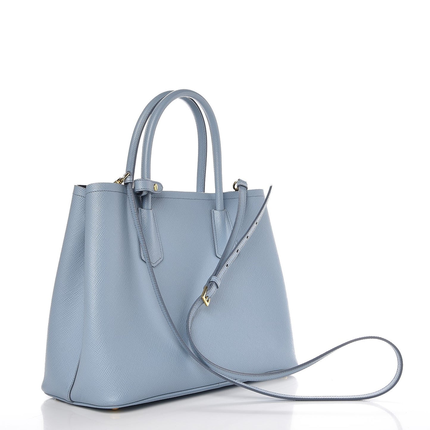 Saffiano Cuir Small Double Bag Astrale