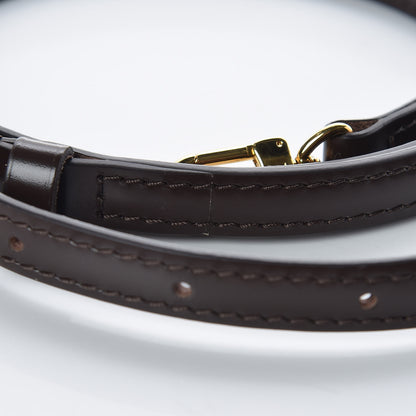 Louis Vuitton Calfskin 16mm Adjustable Shoulder Strap Brown 5 of 5