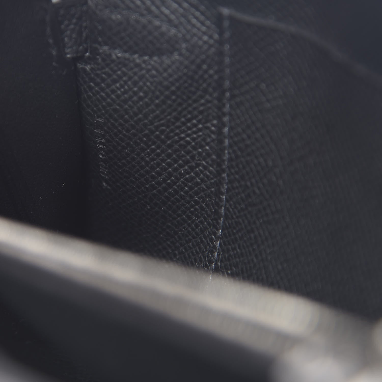Hermes Epsom Kelly Wallet To Go Black 6 of 11