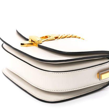 Gucci Azalea Calfskin Mini Sylvie 1969 Flap Messenger Bag Mystic White 13 of 13