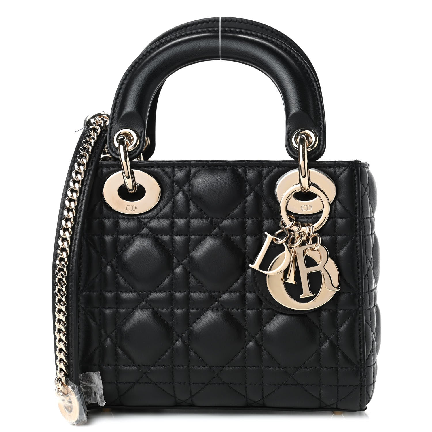 Christian Dior Lambskin Cannage Mini Lady Dior Black 1 of 4