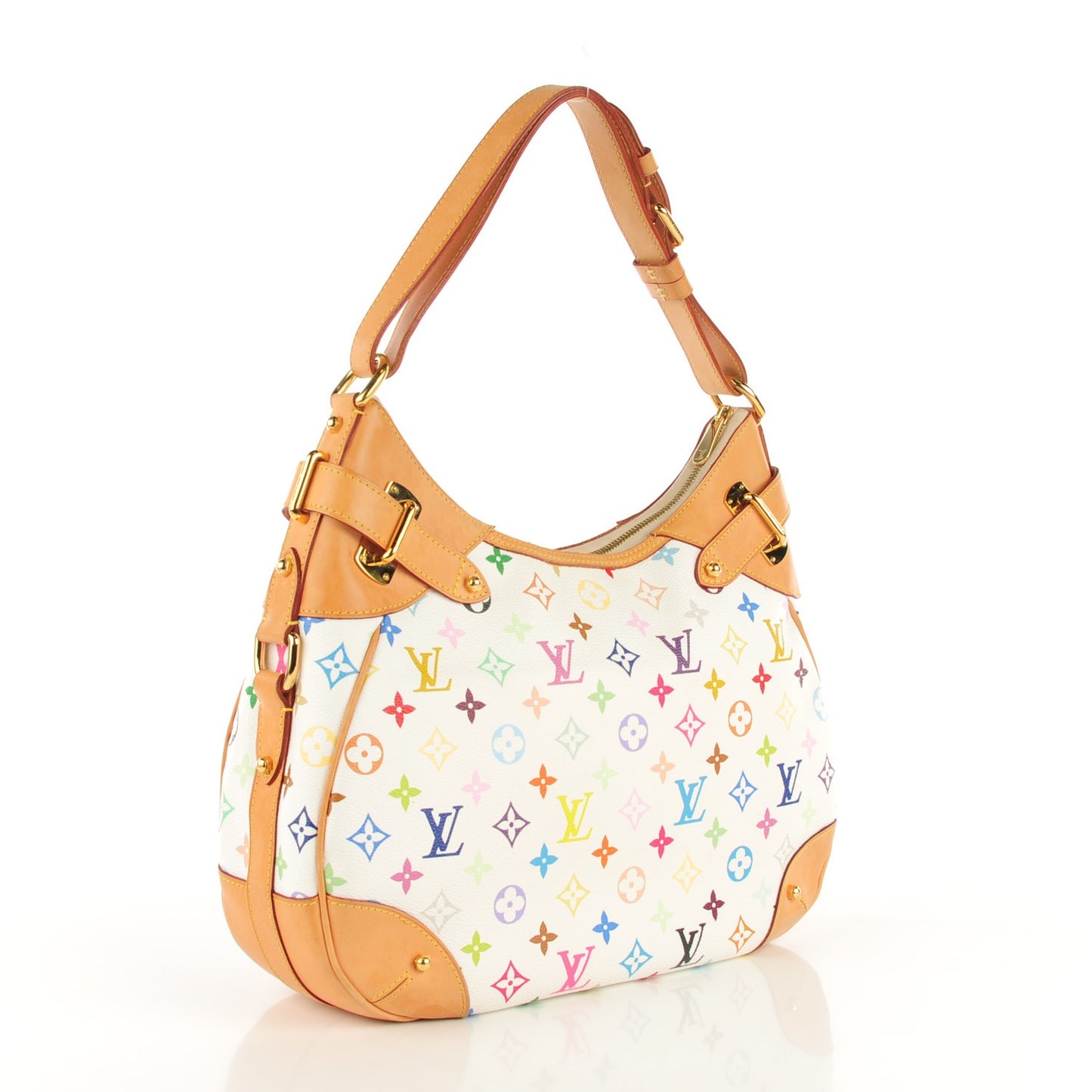 Monogram Multicolor Greta White
