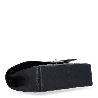 Chanel Caviar Quilted Jumbo Double Flap Black 3 of 9