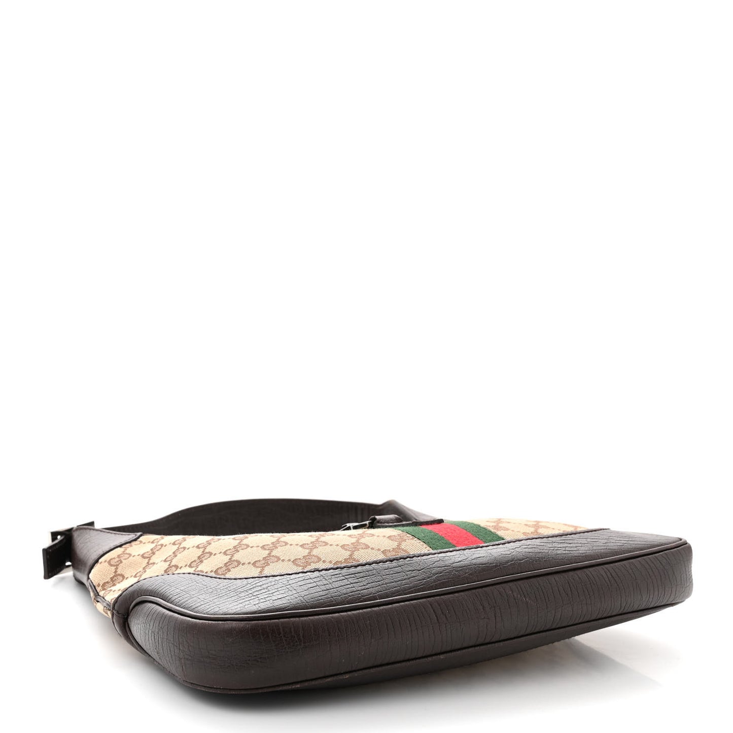 Monogram Web Jackie O Hobo Dark Brown